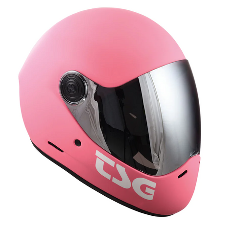 fullface helm pink TSG Helmet- Fiery Red