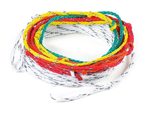 Lighter weight slalom rope designed for G1, G2 , B1 & Women 6 and above divisions to prevent sagging rope for lightweight skiers.